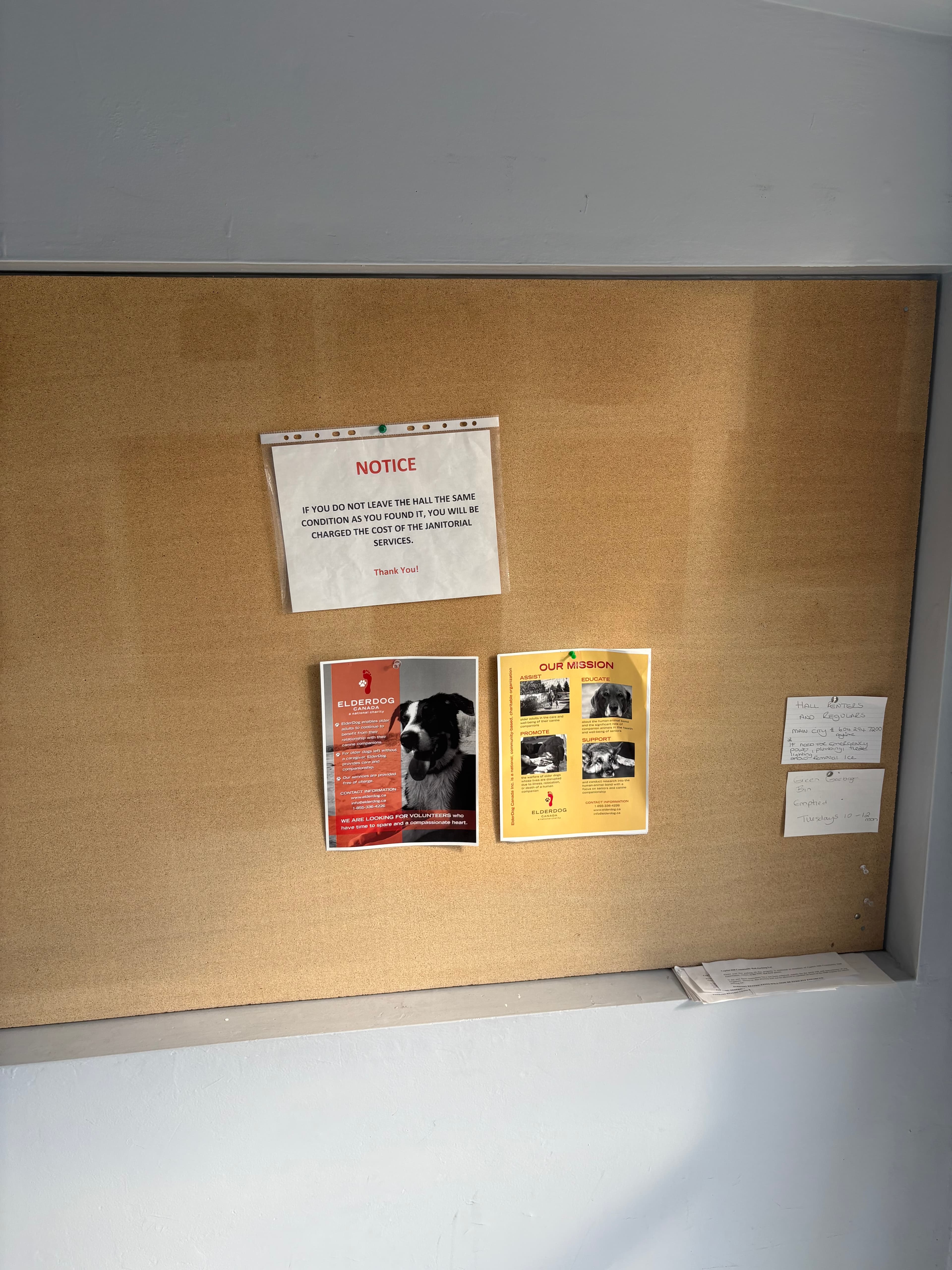 Information bulletin board